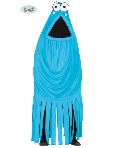 Disfraz monstruo azul