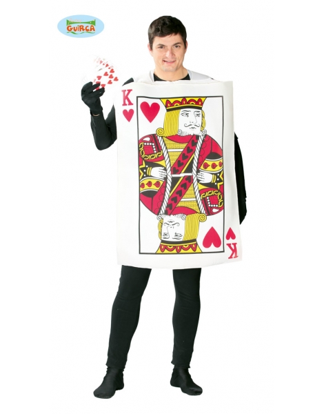 Disfraz rey de cartas