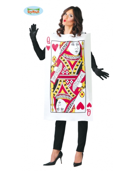 Disfraz reina de cartas