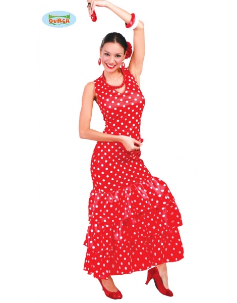 Disfraz Flamenca rojo